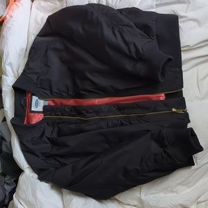 Old Navy Black Bomber Jacket